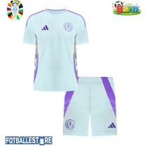 Skottland Bortedraktsett Barn EM 2024 Kortermet (+ Korte bukser)